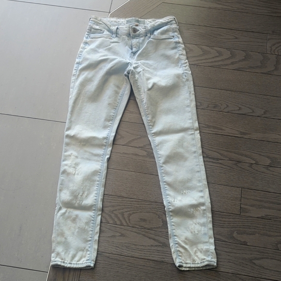 Cheap Monday Light Blue Skinny Jeans + Top Shop Leigh Jeans Bundle Fit Size 25 - Picture 5 of 6